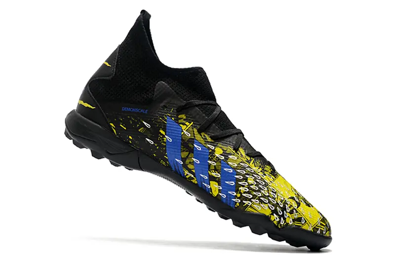 Adidas Predator Freak.3 TF - Black/Electric Yellow/Royal Blue