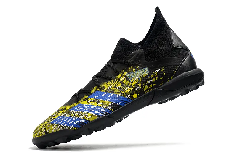 Adidas Predator Freak.3 TF - Black/Electric Yellow/Royal Blue