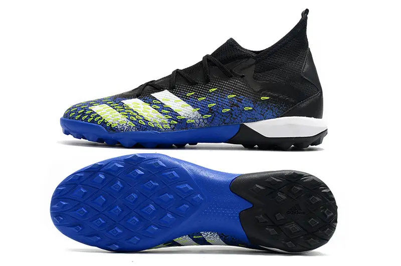 Adidas Predator Freak.3 TF - Blue/Electric Blue/Lime Yellow