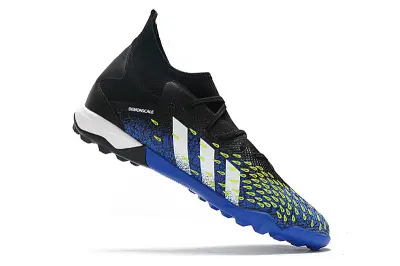 Adidas Predator Freak.3 TF - Blue/Electric Blue/Lime Yellow