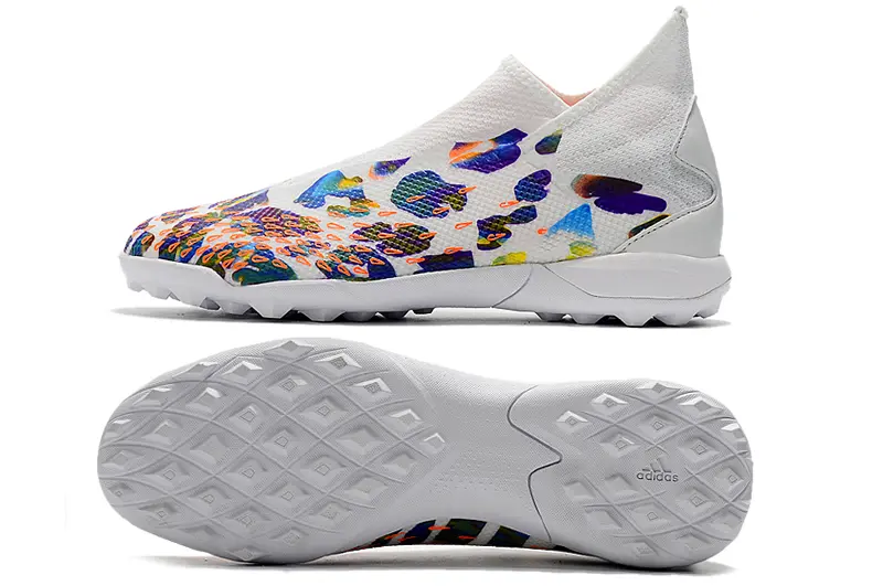 Adidas Predator Freak.3 Laceless TF - White/Colorful Patterns/Graphic Design