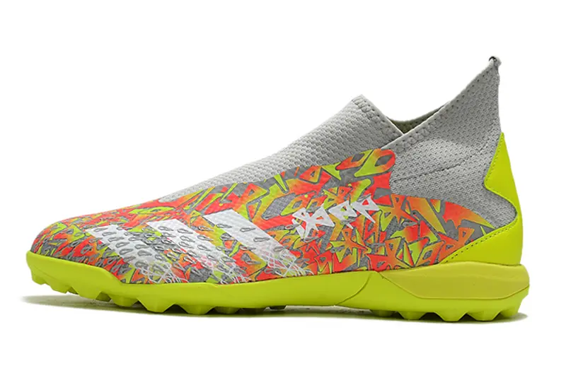 Adidas Predator Freak.3 Laceless TF - Yellow/Vibrant Lime/Neon Orange