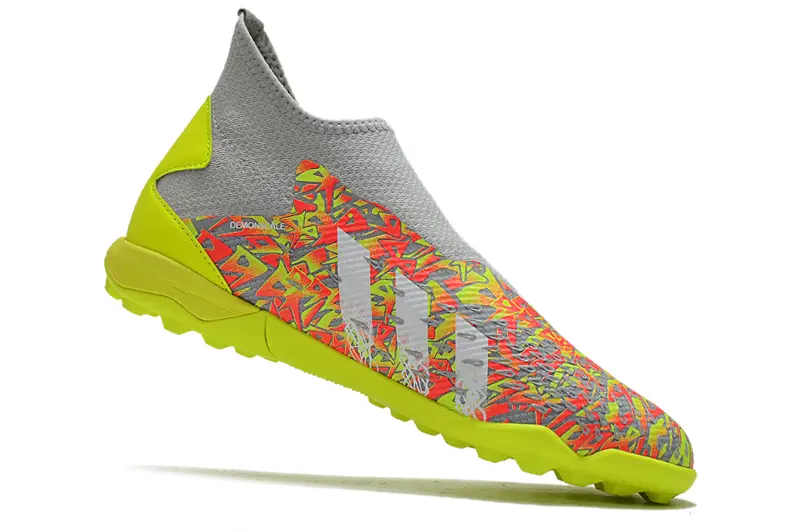 Adidas Predator Freak.3 Laceless TF - Yellow/Vibrant Lime/Neon Orange
