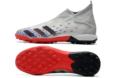 Adidas Predator Freak.3 Laceless TF - Gray/Red/Black