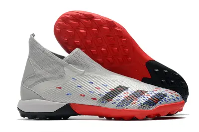 Adidas Predator Freak.3 Laceless TF - Gray/Red/Black