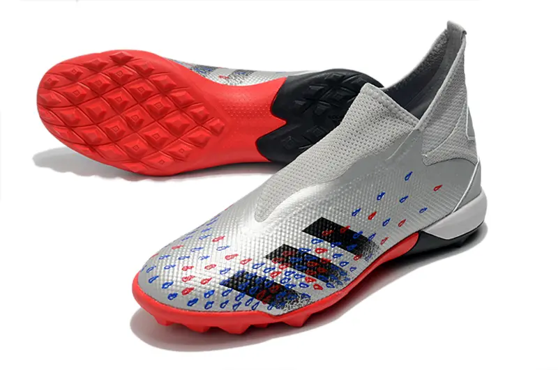 Adidas Predator Freak.3 Laceless TF - Gray/Red/Black