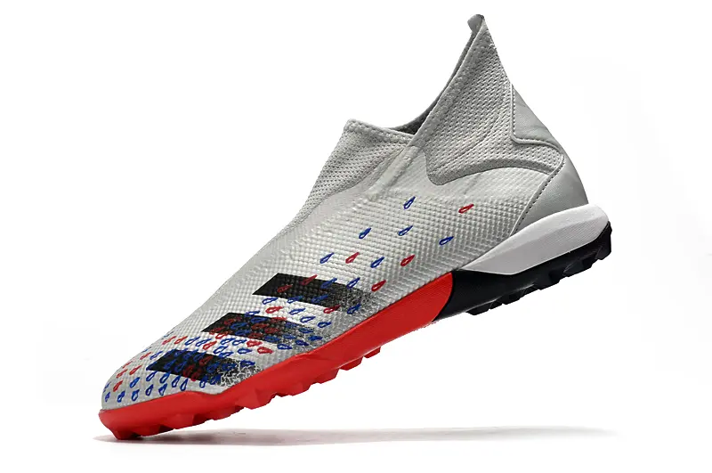 Adidas Predator Freak.3 Laceless TF - Gray/Red/Black