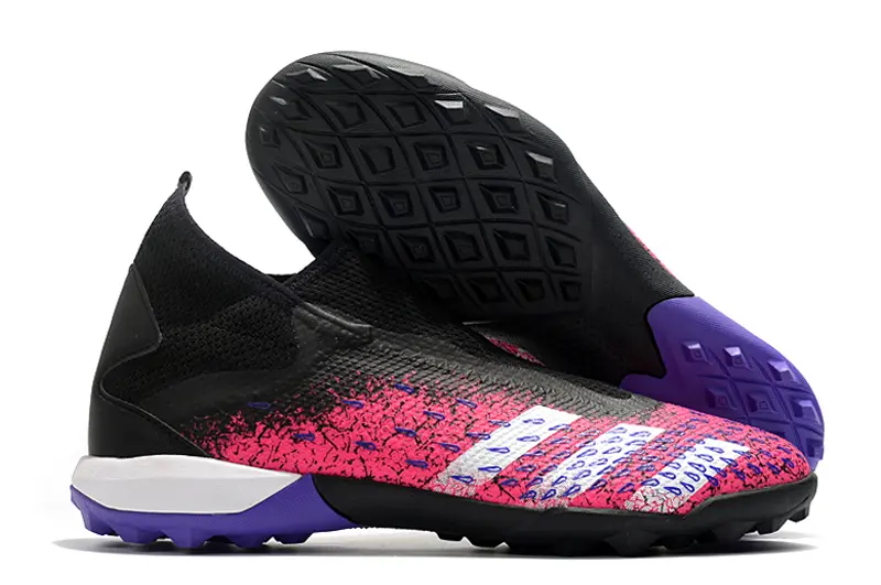 Adidas Predator Freak.3 Laceless TF - Black/Shock Pink/Electric Purple