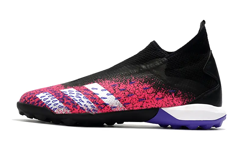 Adidas Predator Freak.3 Laceless TF - Black/Shock Pink/Electric Purple