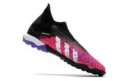 Adidas Predator Freak.3 Laceless TF - Black/Shock Pink/Electric Purple