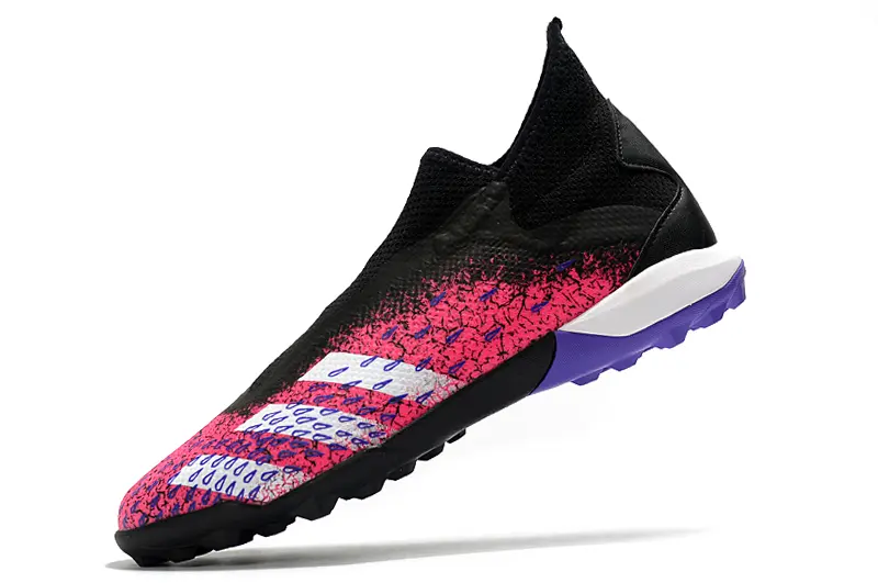 Adidas Predator Freak.3 Laceless TF - Black/Shock Pink/Electric Purple
