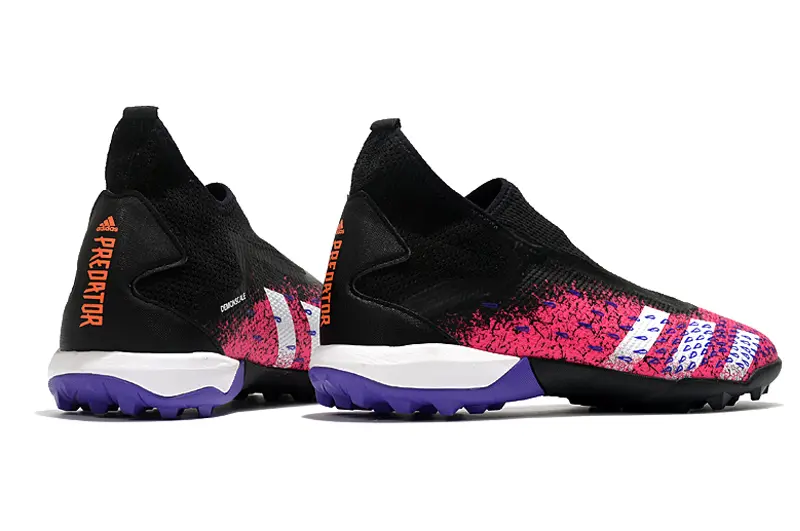 Adidas Predator Freak.3 Laceless TF - Black/Shock Pink/Electric Purple
