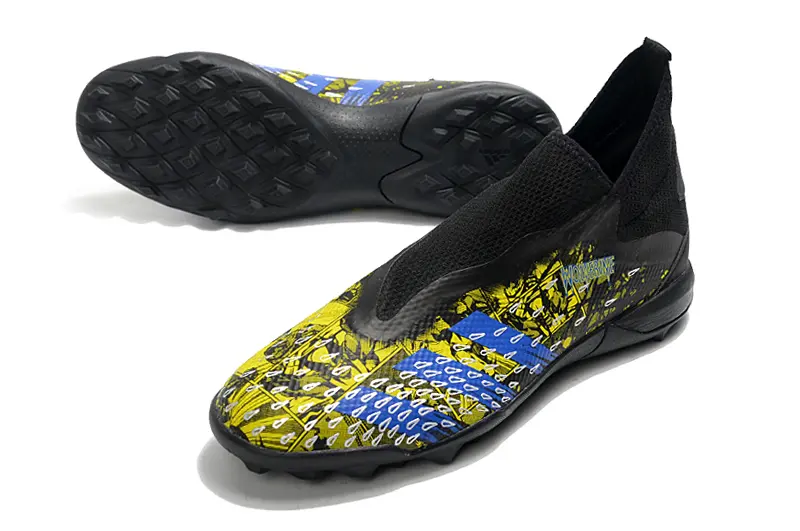 Adidas Predator Freak.3 Laceless TF - Black/Marvel Blue/Lightning Yellow