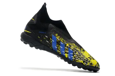 Adidas Predator Freak.3 Laceless TF - Black/Marvel Blue/Lightning Yellow