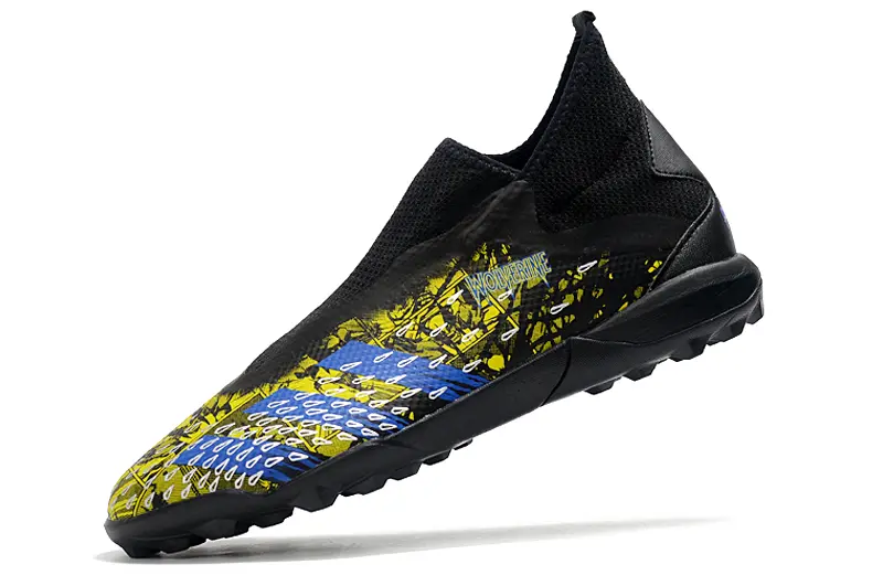 Adidas Predator Freak.3 Laceless TF - Black/Marvel Blue/Lightning Yellow
