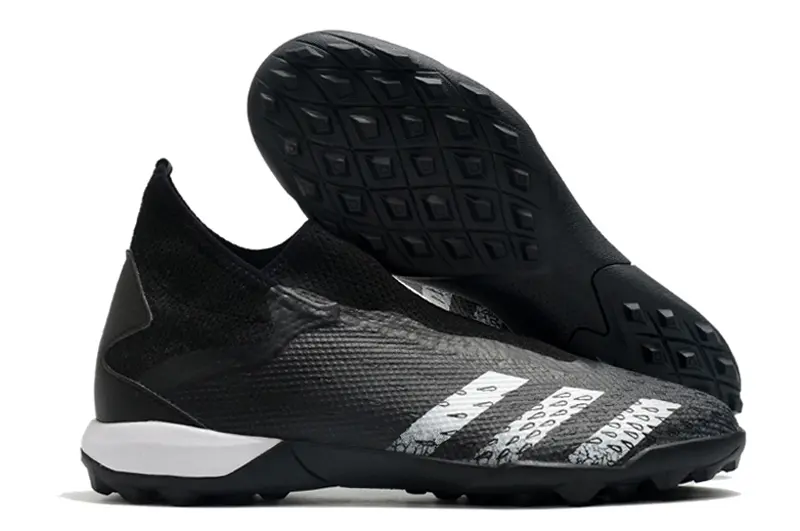 Adidas Predator Freak.3 Laceless TF - Black/Silver/White