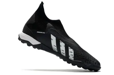 Adidas Predator Freak.3 Laceless TF - Black/Silver/White