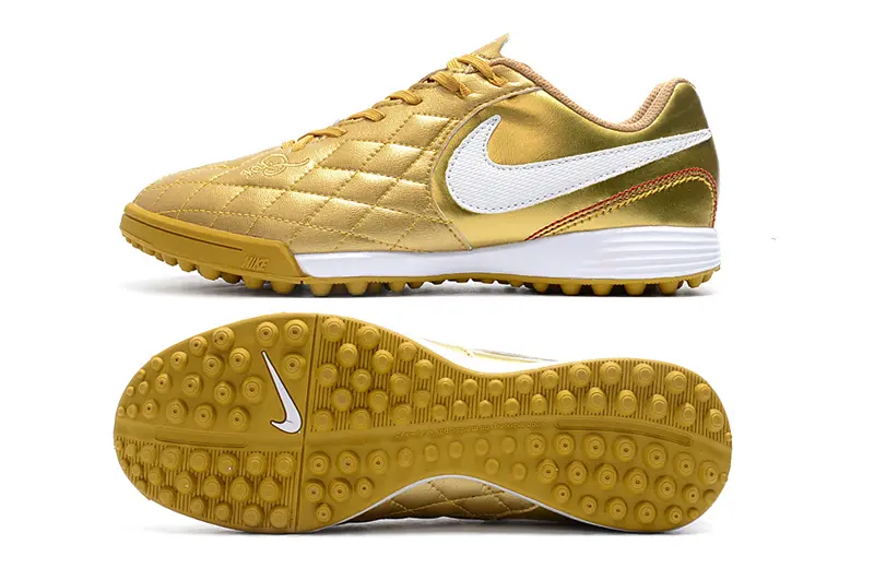 Nike Tiempo Ligera 4 10R TF - Gold/Shiny Gold/White