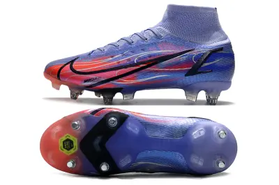 Neymar x Nike Mercurial Superfly 8 Elite SG - Purple/Vibrant Purple/Flame Red