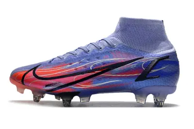 Neymar x Nike Mercurial Superfly 8 Elite SG - Purple/Vibrant Purple/Flame Red