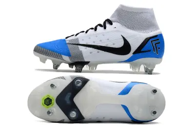 Nike Mercurial Superfly 8 Elite SG - Blue/Electric Blue/White