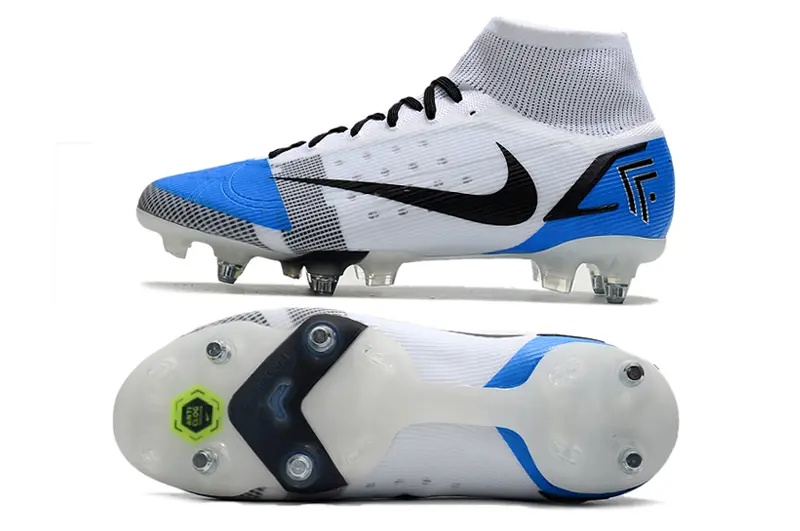 Nike Mercurial Superfly 8 Elite SG - Blue/Electric Blue/White