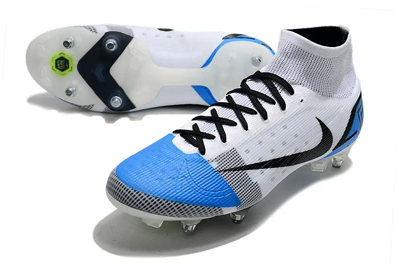 Nike Mercurial Superfly 8 Elite SG - Blue/Electric Blue/White