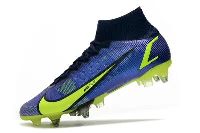 Nike Mercurial Superfly 8 Elite SG - Purple/Neon Yellow/Deep Blue