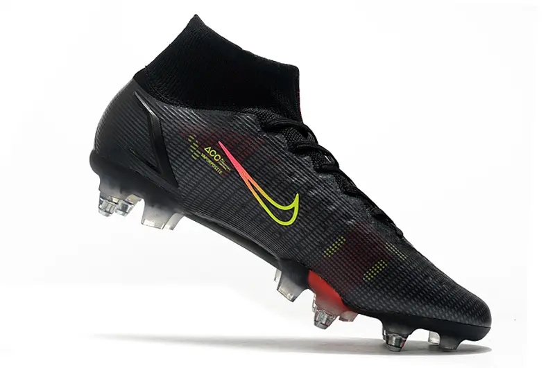 Nike Mercurial Superfly 8 Elite SG - Black/Electric Crimson/Neon Yellow