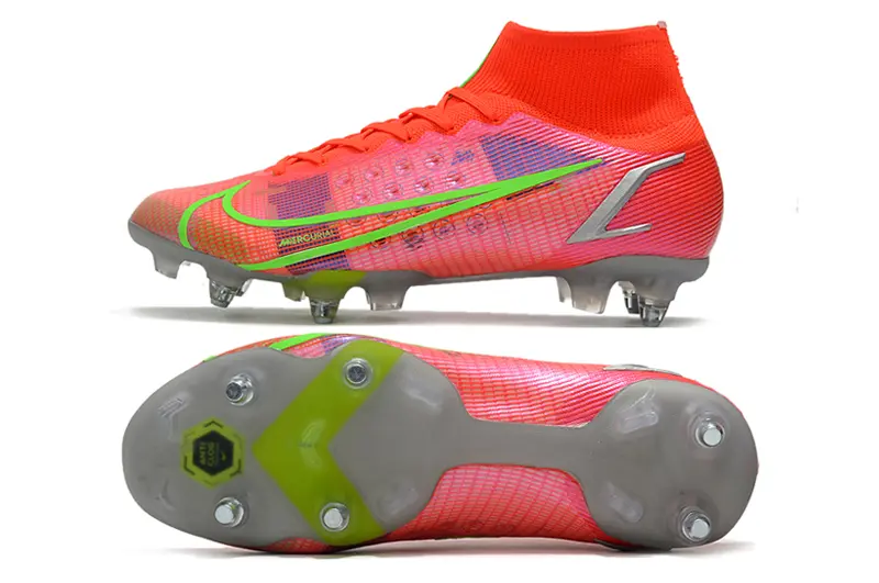 Nike Mercurial Superfly 8 Elite SG - Orange/Vibrant Coral/Luminous Green