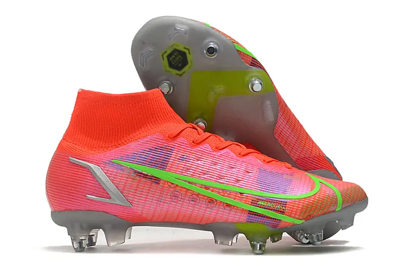 Nike Mercurial Superfly 8 Elite SG - Orange/Vibrant Coral/Luminous Green