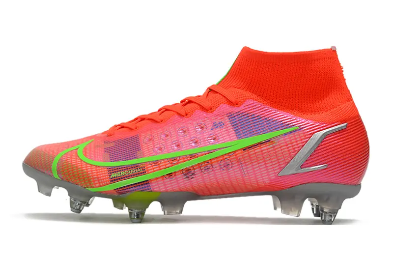 Nike Mercurial Superfly 8 Elite SG - Orange/Vibrant Coral/Luminous Green