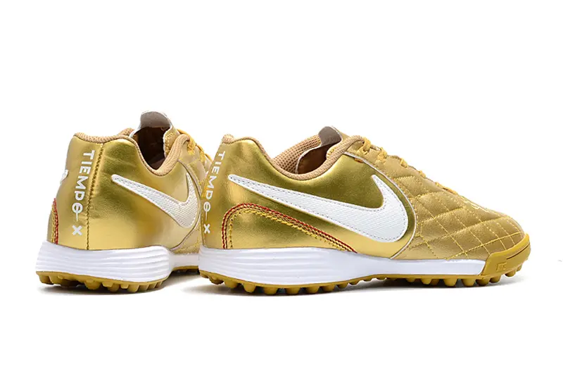 Nike Tiempo Ligera 4 10R TF - Gold/Shiny Gold/White