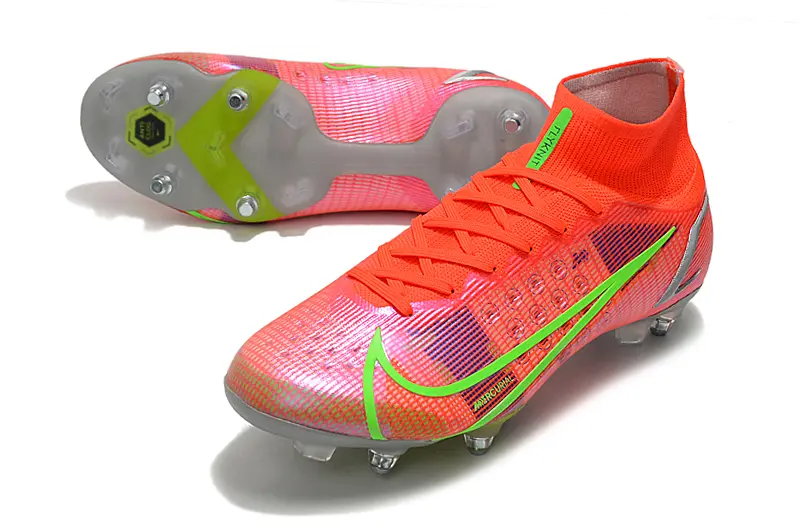 Nike Mercurial Superfly 8 Elite SG - Orange/Vibrant Coral/Luminous Green