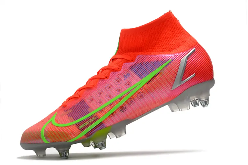 Nike Mercurial Superfly 8 Elite SG - Orange/Vibrant Coral/Luminous Green