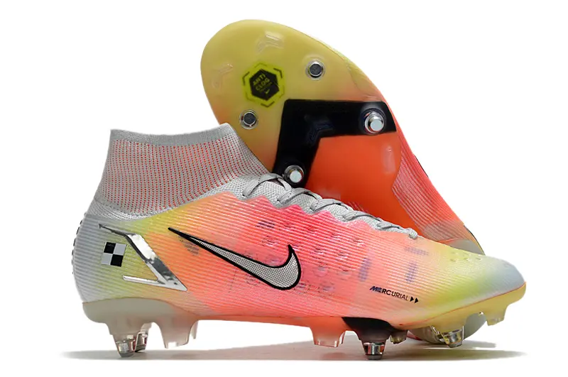 Nike Mercurial Superfly 8 Elite SG - Orange/Fiery Sunset/Pale Silver
