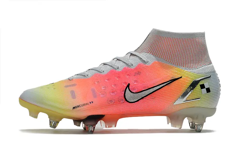 Nike Mercurial Superfly 8 Elite SG - Orange/Fiery Sunset/Pale Silver
