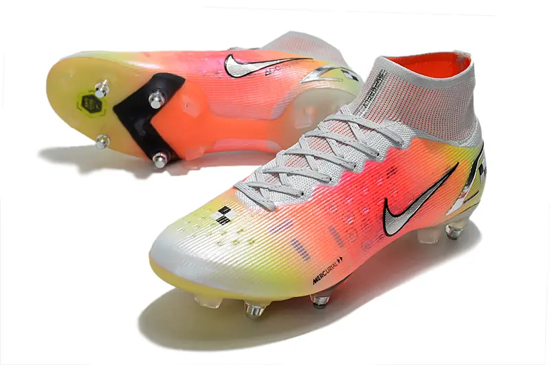 Nike Mercurial Superfly 8 Elite SG - Orange/Fiery Sunset/Pale Silver