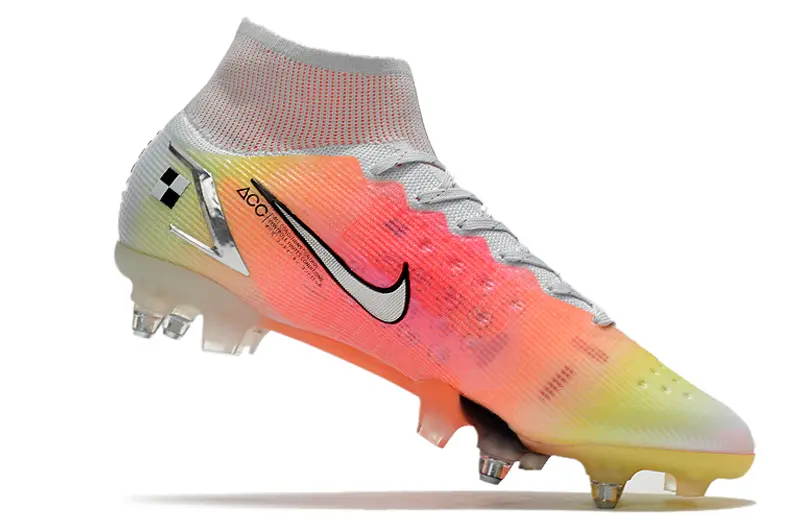Nike Mercurial Superfly 8 Elite SG - Orange/Fiery Sunset/Pale Silver