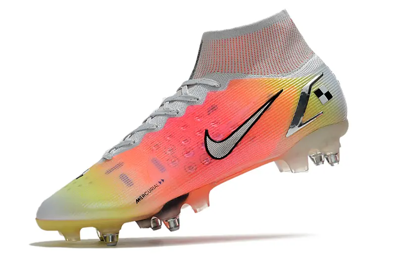 Nike Mercurial Superfly 8 Elite SG - Orange/Fiery Sunset/Pale Silver