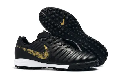 Nike Tiempo Ligera 4 TF - Black/Gold Metallic/White