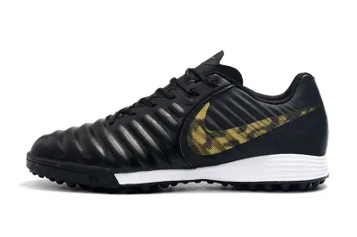 Nike Tiempo Ligera 4 TF - Black/Gold Metallic/White