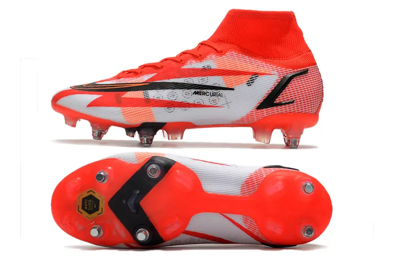 Nike Mercurial Superfly 8 Elite SG - Red/Fiery Red/Striking White