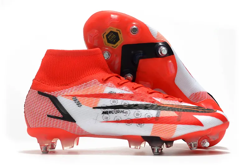 Nike Mercurial Superfly 8 Elite SG - Red/Fiery Red/Striking White