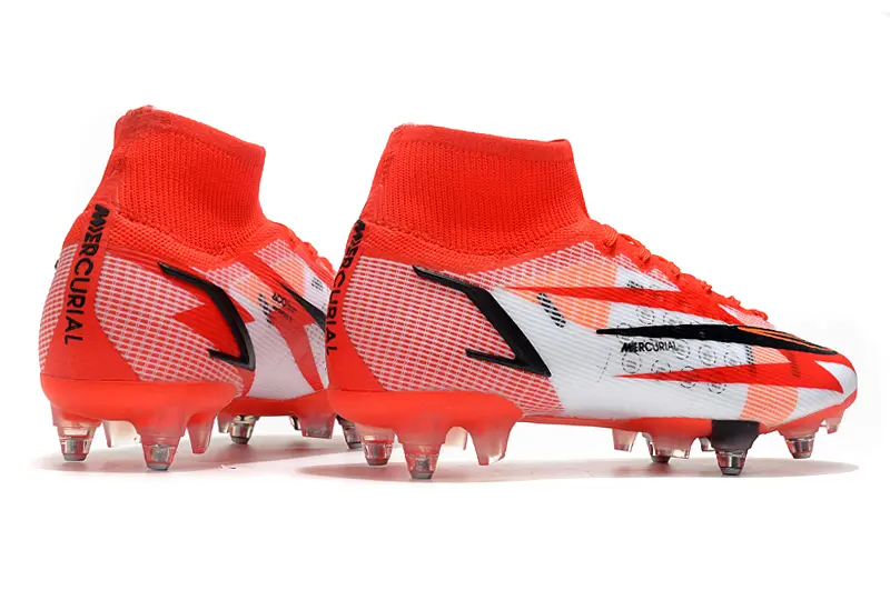 Nike Mercurial Superfly 8 Elite SG - Red/Fiery Red/Striking White
