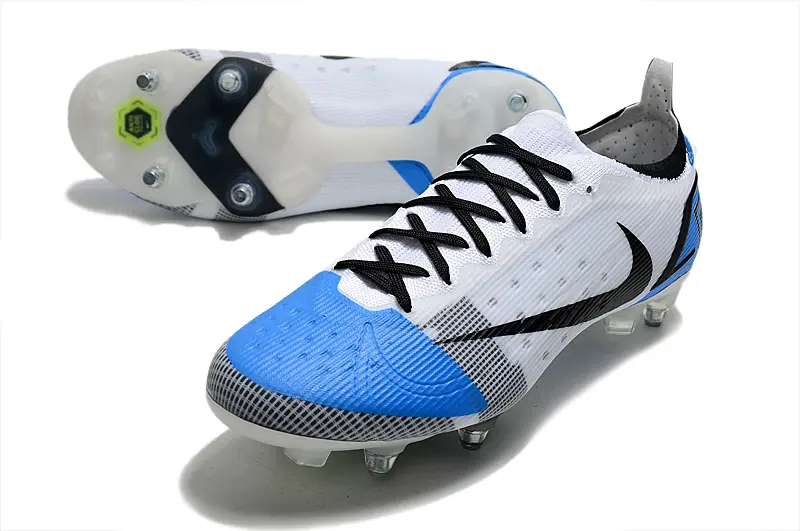Nike Mercurial Vapor 14 Elite SG - White/Photo Blue/Pearl White