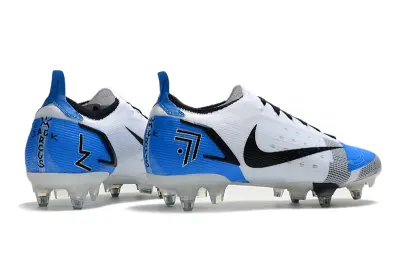 Nike Mercurial Vapor 14 Elite SG - White/Photo Blue/Pearl White