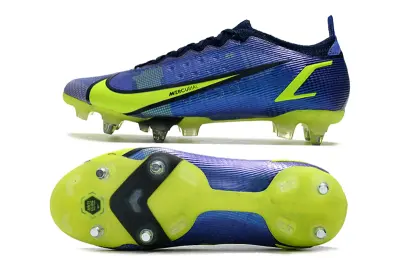 Nike Mercurial Vapor 14 Elite SG - Blue/Deep Royal/Volt Yellow