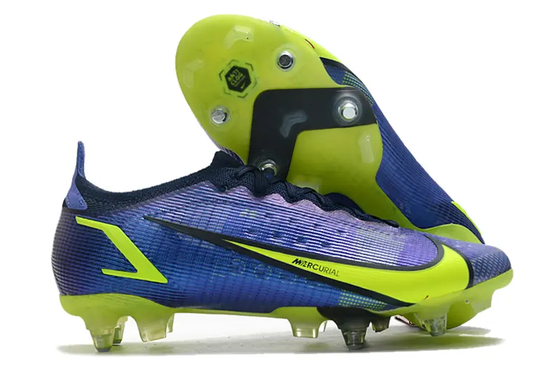Nike Mercurial Vapor 14 Elite SG - Blue/Deep Royal/Volt Yellow