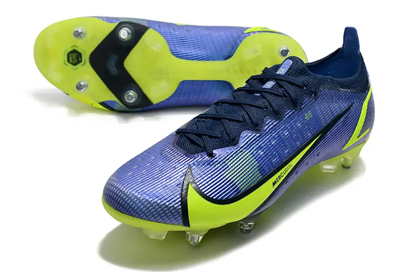 Nike Mercurial Vapor 14 Elite SG - Blue/Deep Royal/Volt Yellow